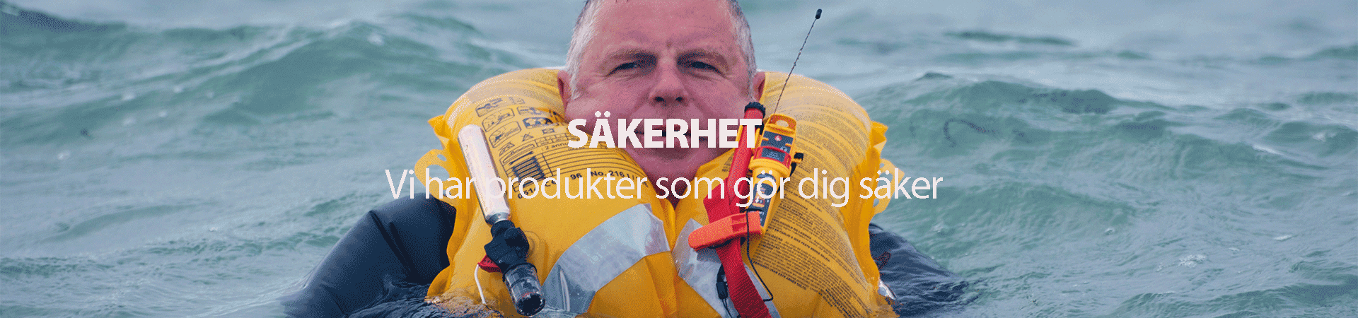 Säkerhet - vi har produkter som gör dig säker