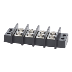 Blue Sea Systems, artnr: 2604B, Blue Sea Systems Terminal Block/Ind 4circ 65A (Bulk).