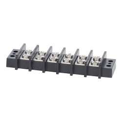 Blue Sea Systems, artnr: 2606B, Blue Sea Systems Terminal Block/Ind 6circ 65A (Bulk).