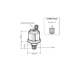 Veratron, artnr: 360-081-029-004C, Trycksensor 5