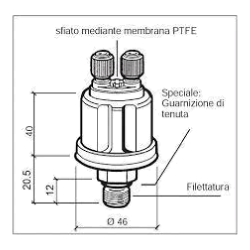 Veratron, artnr: 360-081-032-001C, Trycksensor 5