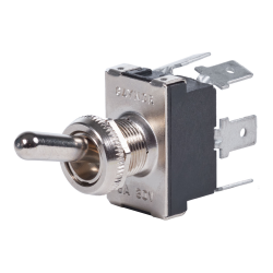 Blue Sea Systems, artnr: 4155B, Blue Sea Systems Switch WD ToggleDPDT ON-OFF-ON (Bulk).