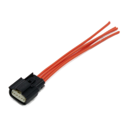 EGIS, artnr: 4605-2222B-EG, Kabel för 8+2 säkringsblock, 14 AWG, 3m, märkt #1-4