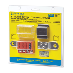 Blue Sea Systems, artnr: 5024, Säkringshållare batteriterminal, komplett kit.