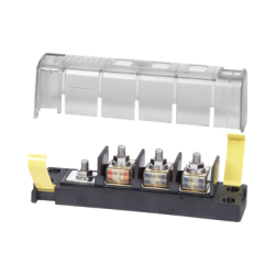 Blue Sea Systems, artnr: 5196B, Terminalsäkringshållare för tre säkringar