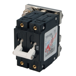 Blue Sea Systems, artnr: 7268B, Blue Sea Systems Circuit Breaker CA2Toggle 175A Wht (Bulk)..