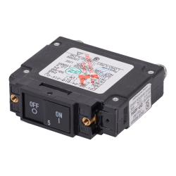 Blue Sea Systems, artnr: 7454B, Blue Sea Systems Circuit Breaker C RkrFlat5A AC UL489..