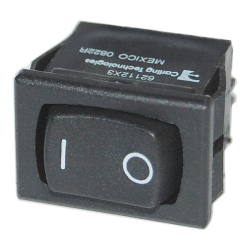 Blue Sea Systems, artnr: 7485B, Blue Sea Systems Switch Rocker SPDT (On)-Off-(On)ML (Bulk)..