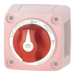 Blue Sea Systems, artnr: 7901B, Blue Sea Systems Switch Battery M Knob Replace Red (Bulk)..
