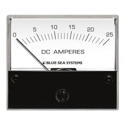 Blue Sea Systems, artnr: 8005, Blue Sea Systems Ammeter DC 0–25A w/internal Shunt.