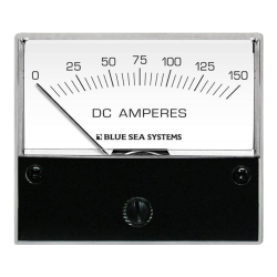 Blue Sea Systems, artnr: 8018B, Blue Sea Systems Ammeter DC 0–150A+Shunt (Bulk).