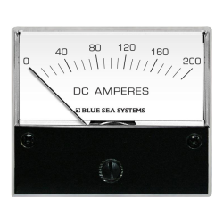 Blue Sea Systems, artnr: 8019B, Blue Sea Systems Ammeter DC 0–200A+Shunt (Bulk).