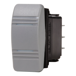 Blue Sea Systems, artnr: 8275B, Blue Sea Systems Switch Contura DPDT ON-ON (Bulk)..
