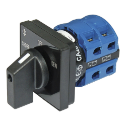 Blue Sea Systems, artnr: 9009B, Blue Sea Systems Switch Rotary120VAC 30A OFF+2 (Bulk).