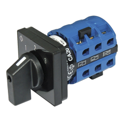 Blue Sea Systems, artnr: 9010B, Blue Sea Systems Switch Rotary120VAC 30A OFF+3 (Bulk).