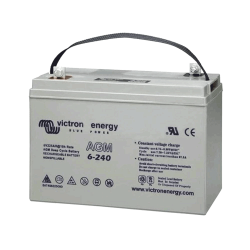 Victron Energy, artnr: BAT406225084, AGM Deep Cycle Batt. 6V/240Ah 