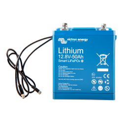 Victron Energy, artnr: BAT512050610, LiFePO4 Battery 12,8V/50Ah Smart Bluetooth